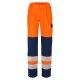 beb HANDWERK Herren Bundhose WARNSCHUTZ Baumwollmix Orange/Marine