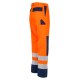 beb HANDWERK Herren Bundhose WARNSCHUTZ Baumwollmix Orange/Marine