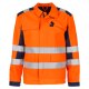 beb HANDWERK Herren Bundjacke WARNSCHUTZ Baumwollmix Orange/Marine