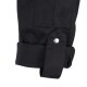 beb GASTRO Unisex KOCHJACKE Stehkragen Polyestermix Schwarz