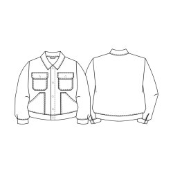 beb HANDWERK Herren Bundjacke BASIC Polyestermix Grün