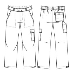 beb HANDWERK Herren Bundhose BASIC Polyestermix Grün