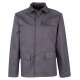 beb HANDWERK Herren Schweißerschutzjacke Baumwolle 350 Grau