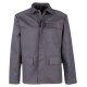 beb HANDWERK Herren Schweißerschutzjacke Baumwolle 350 Grau