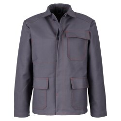 beb HANDWERK Herren Schweißerschutzjacke Baumwolle 460 Grau