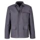 beb HANDWERK Herren Schweißerschutzjacke Baumwolle 460 Grau