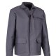 beb HANDWERK Herren Schweißerschutzjacke Baumwolle 460 Grau