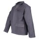 beb HANDWERK Herren Schweißerschutzjacke Baumwolle 460 Grau