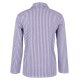 beb GASTRO/HANDWERK Herren FLEISCHERJACKE Weiß/Blau gestreift