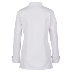 beb GASTRO Damen KOCHJACKE Stehkragen Baumwolle Weiß