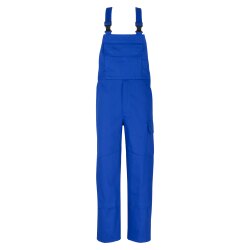 beb HANDWERK Herren Latzhose BASIC Polyestermix Kornblau