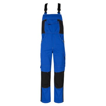 beb HANDWERK Herren Latzhose INFLAME Polyestermix Kornblau/Schwarz