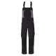 beb HANDWERK Herren Latzhose INFLAME Polyestermix Schwarz/Grau