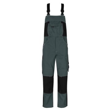 beb HANDWERK Herren Latzhose INFLAME Polyestermix Grün/Schwarz
