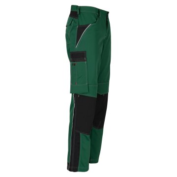 beb HANDWERK Herren Bundhose INFLAME Polyestermix Grün/Schwarz