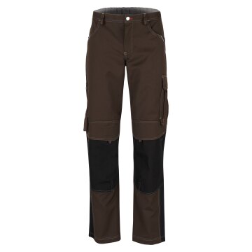 beb HANDWERK Herren Bundhose INFLAME Polyestermix Braun/Schwarz