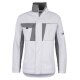beb HANDWERK Herren Bundjacke INFLAME Polyestermix Weiß/Grau