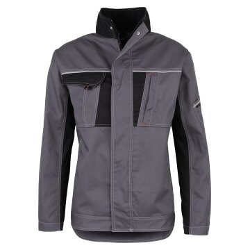 beb HANDWERK Herren Bundjacke INFLAME Polyestermix Grau/Schwarz