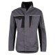beb HANDWERK Herren Bundjacke INFLAME Polyestermix Grau/Schwarz