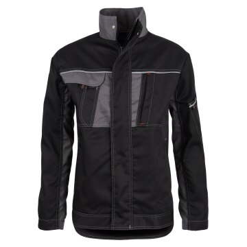 beb HANDWERK Herren Bundjacke INFLAME Polyestermix Schwarz/Grau