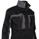 beb HANDWERK Herren Bundjacke INFLAME Polyestermix Schwarz/Grau