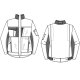 beb HANDWERK Herren Bundjacke INFLAME Polyestermix Schwarz/Grau