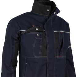 beb HANDWERK Herren Bundjacke INFLAME Polyestermix Blau/Schwarz
