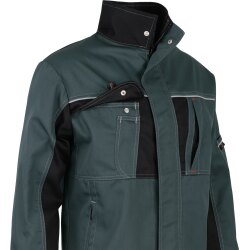 beb HANDWERK Herren Bundjacke INFLAME Polyestermix Grün/Schwarz