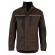 beb HANDWERK Herren Bundjacke INFLAME Polyestermix Braun/Schwarz