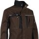 beb HANDWERK Herren Bundjacke INFLAME Polyestermix Braun/Schwarz