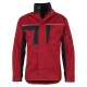 beb HANDWERK Herren Bundjacke INFLAME Polyestermix Rot/Schwarz