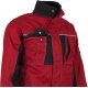 beb HANDWERK Herren Bundjacke INFLAME Polyestermix Rot/Schwarz