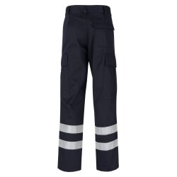 beb HANDWERK Herren Bundhose REFLEXSTREIFEN Polyestermix...