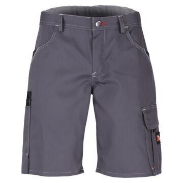 beb HANDWERK Herren Shorts INFLAME Polyestermix Grau/Schwarz