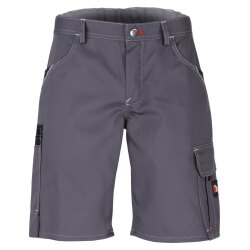 beb HANDWERK Herren Shorts INFLAME Polyestermix Grau/Schwarz