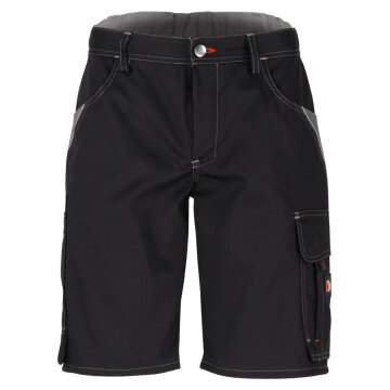 beb HANDWERK Herren Shorts INFLAME Polyestermix Schwarz/Grau