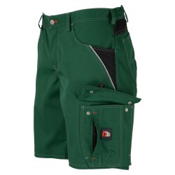 beb HANDWERK Herren Shorts INFLAME Polyestermix Grün/Schwarz
