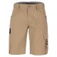 beb HANDWERK Herren Shorts INFLAME Polyestermix Sand/Schwarz