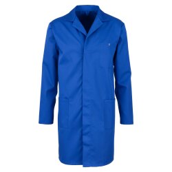 beb HANDWERK Herren Berufsmantel BASIC Polyestermix Kornblau