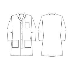 beb HANDWERK Herren Berufsmantel BASIC Revers...