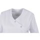 beb MEDIZIN/PFLEGE Damen KASACK Kurzarm V-Neck Baumwollmix Weiß
