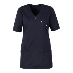 beb MEDIZIN/PFLEGE Damen KASACK Kurz V-Neck Baumwollmix...