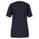 beb MEDIZIN/PFLEGE Damen KASACK Kurz V-Neck Baumwollmix Dunkelblau
