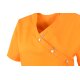 beb MEDIZIN/PFLEGE Damen KASACK Kurzarm V-Neck Baumwollmix Orange