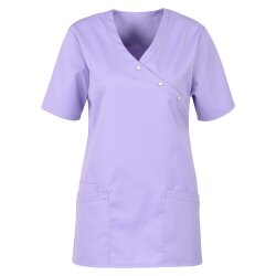 beb MEDIZIN/PFLEGE Damen KASACK Kurz V-Neck Baumwollmix...
