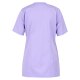 beb MEDIZIN/PFLEGE Damen KASACK Kurz V-Neck Baumwollmix Flieder