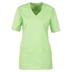 beb MEDIZIN/PFLEGE Damen KASACK Kurz V-Neck Baumwollmix...