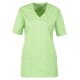 beb MEDIZIN/PFLEGE Damen KASACK Kurz V-Neck Baumwollmix Apfelgrün