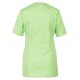 beb MEDIZIN/PFLEGE Damen KASACK Kurz V-Neck Baumwollmix Apfelgrün