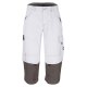 beb HANDWERK Herren Piratenhose INFLAME Polyestermix Weiß/Grau